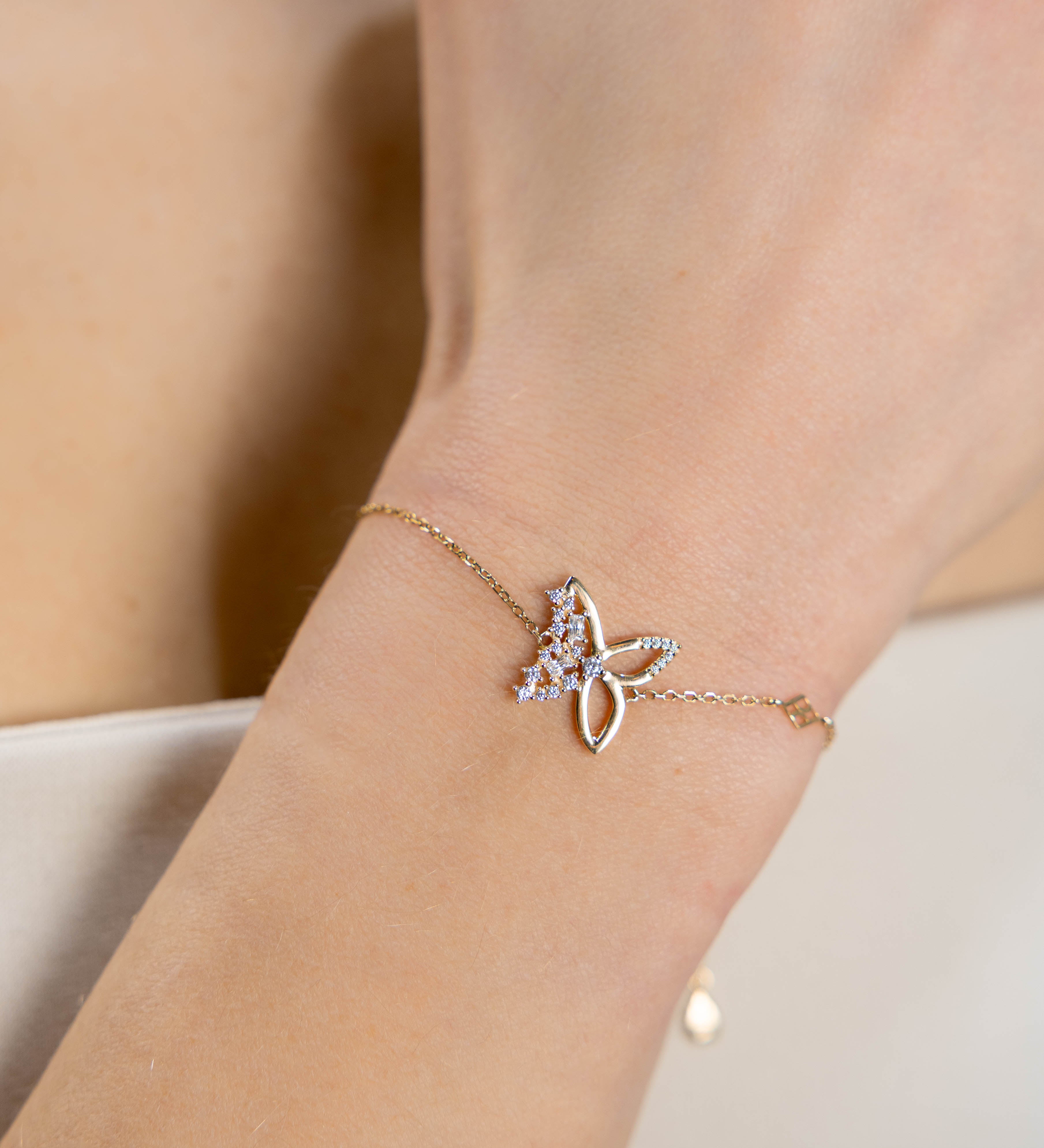 Bracelet Lila en Or Jaune 