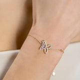 Bracelet Lila en Or Jaune 