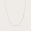 Chaine Large en Or Blanc 