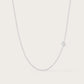 Chaine Large en Or Blanc 
