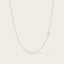 Chaine Large en Or Blanc 