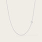 Chaine Large en Or Blanc 