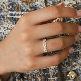 Bague Ophélie Or Blanc