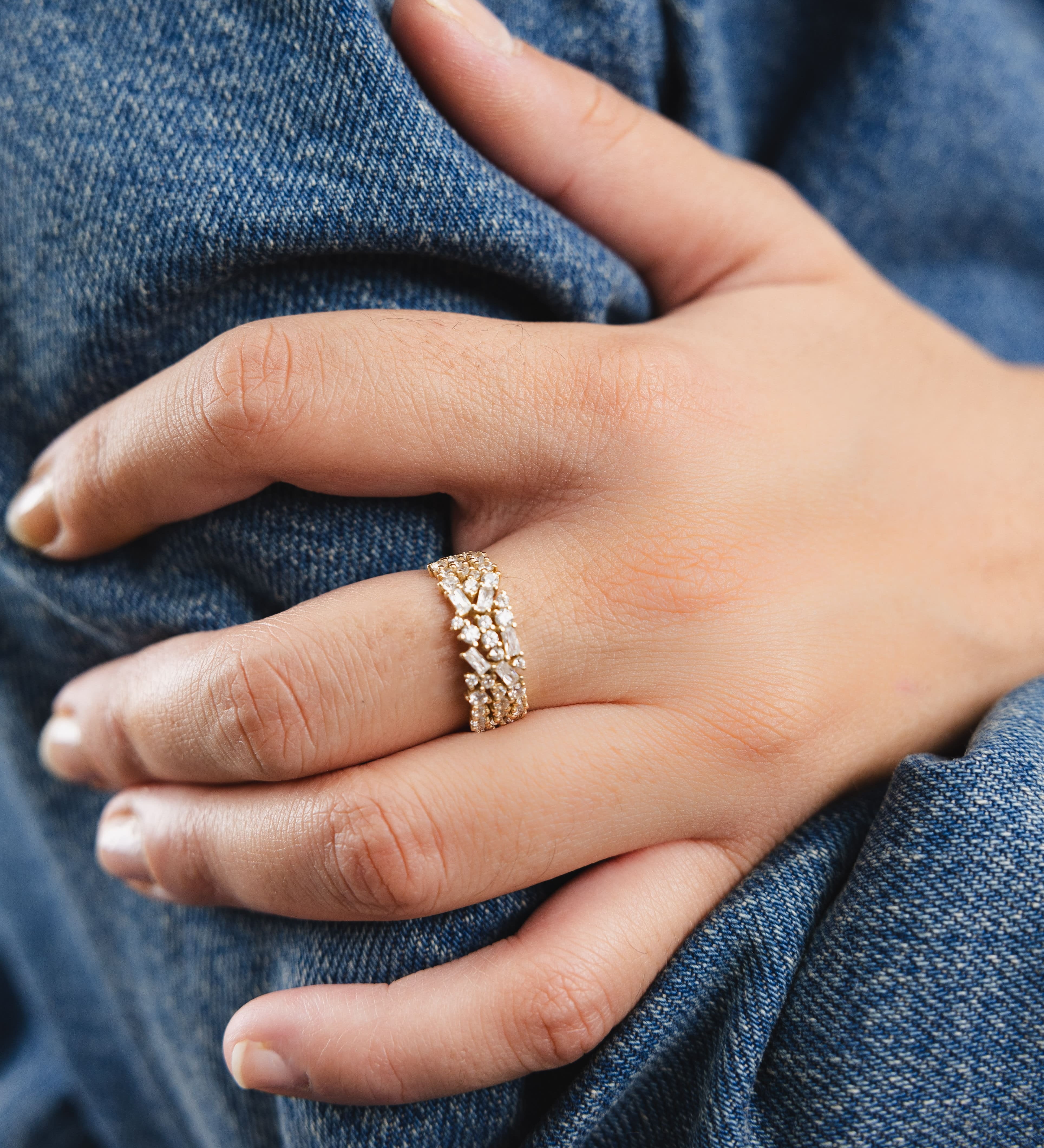 Bague Ophélie Princesse en or jaune