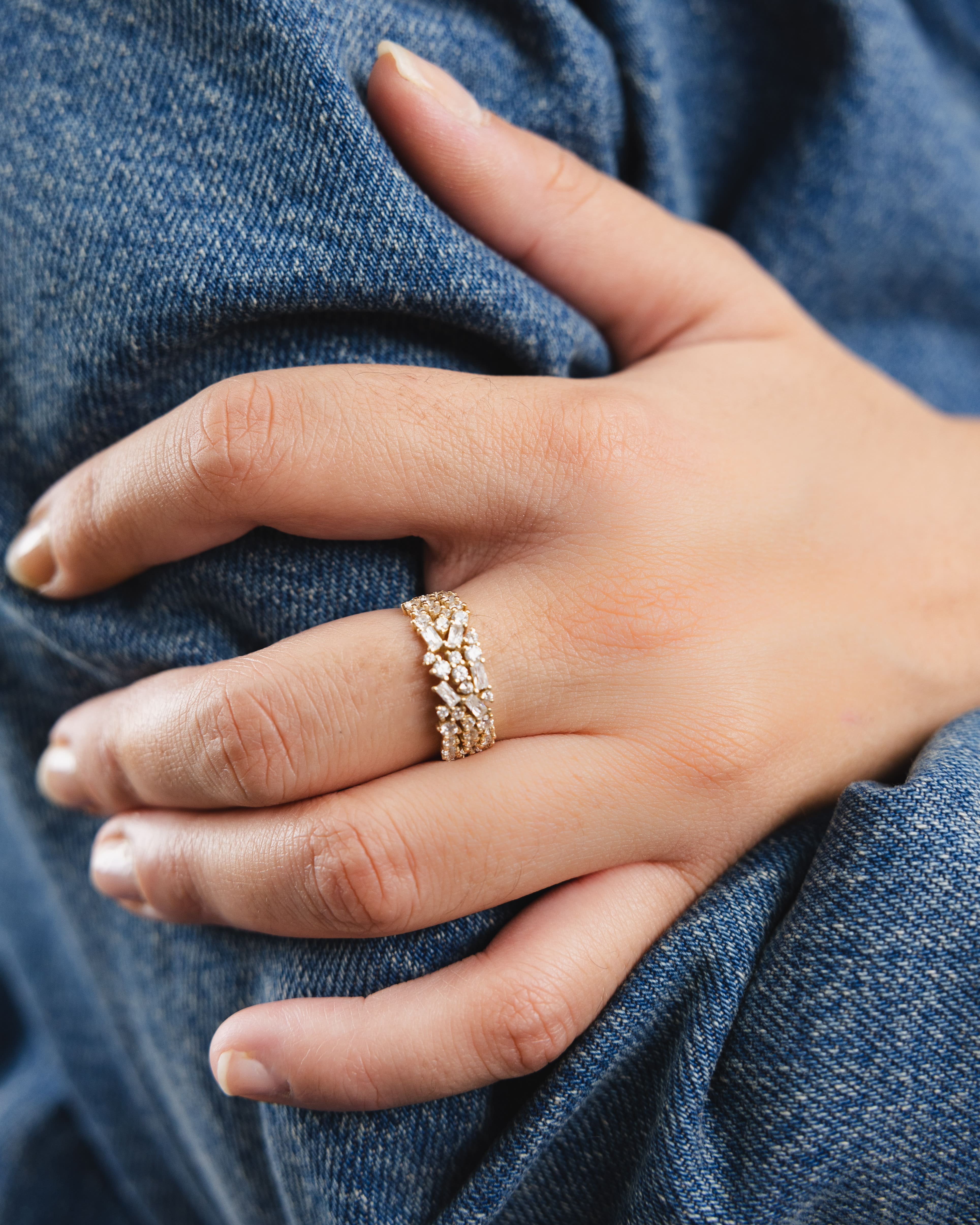 Bague Ophélie Princesse en or jaune