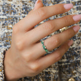Bague Ophélie Olive Or Blanc