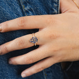 Bague Paloma Bleue