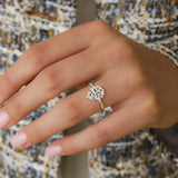 Bague Paloma Or Blanc