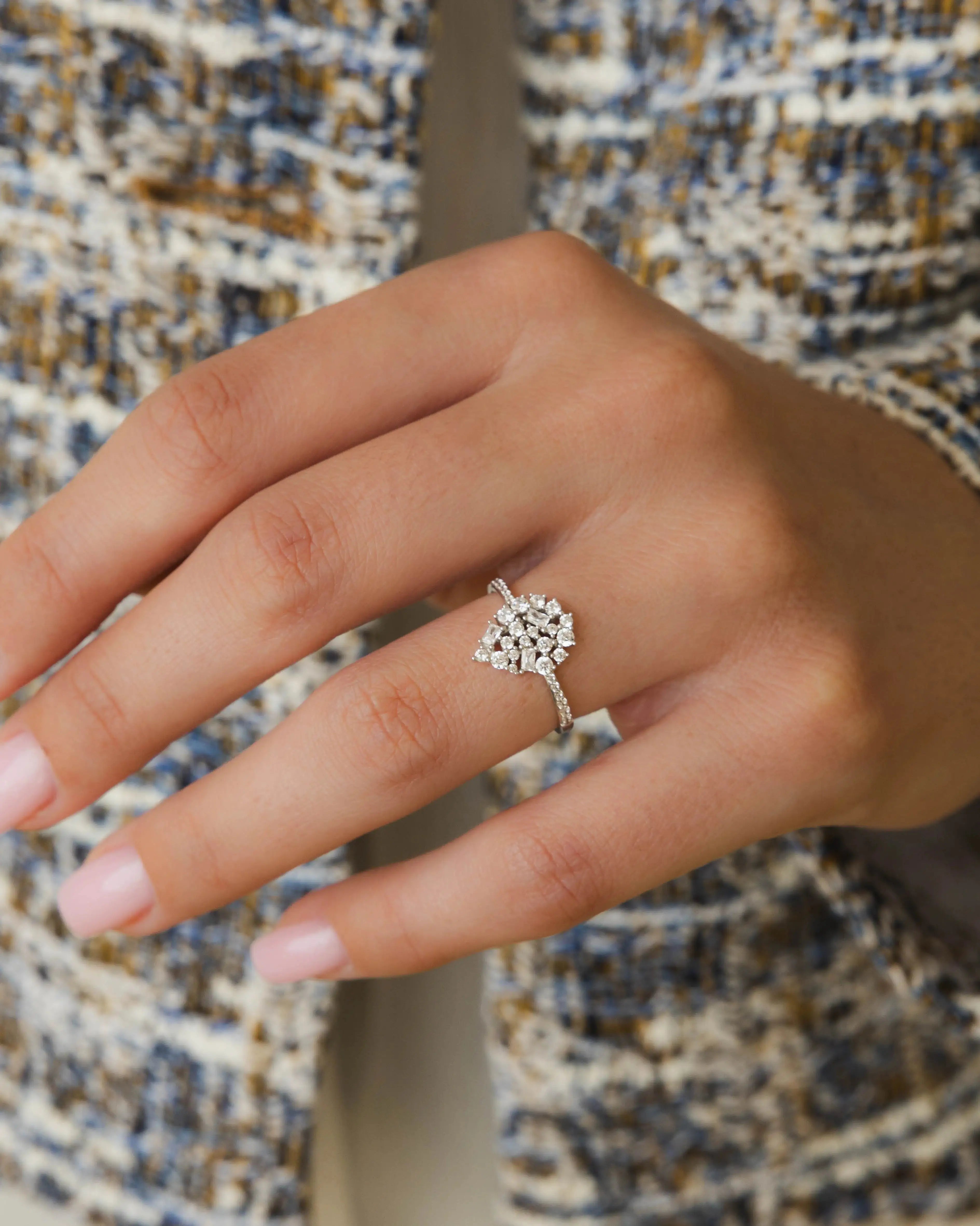 Bague Paloma Or Blanc