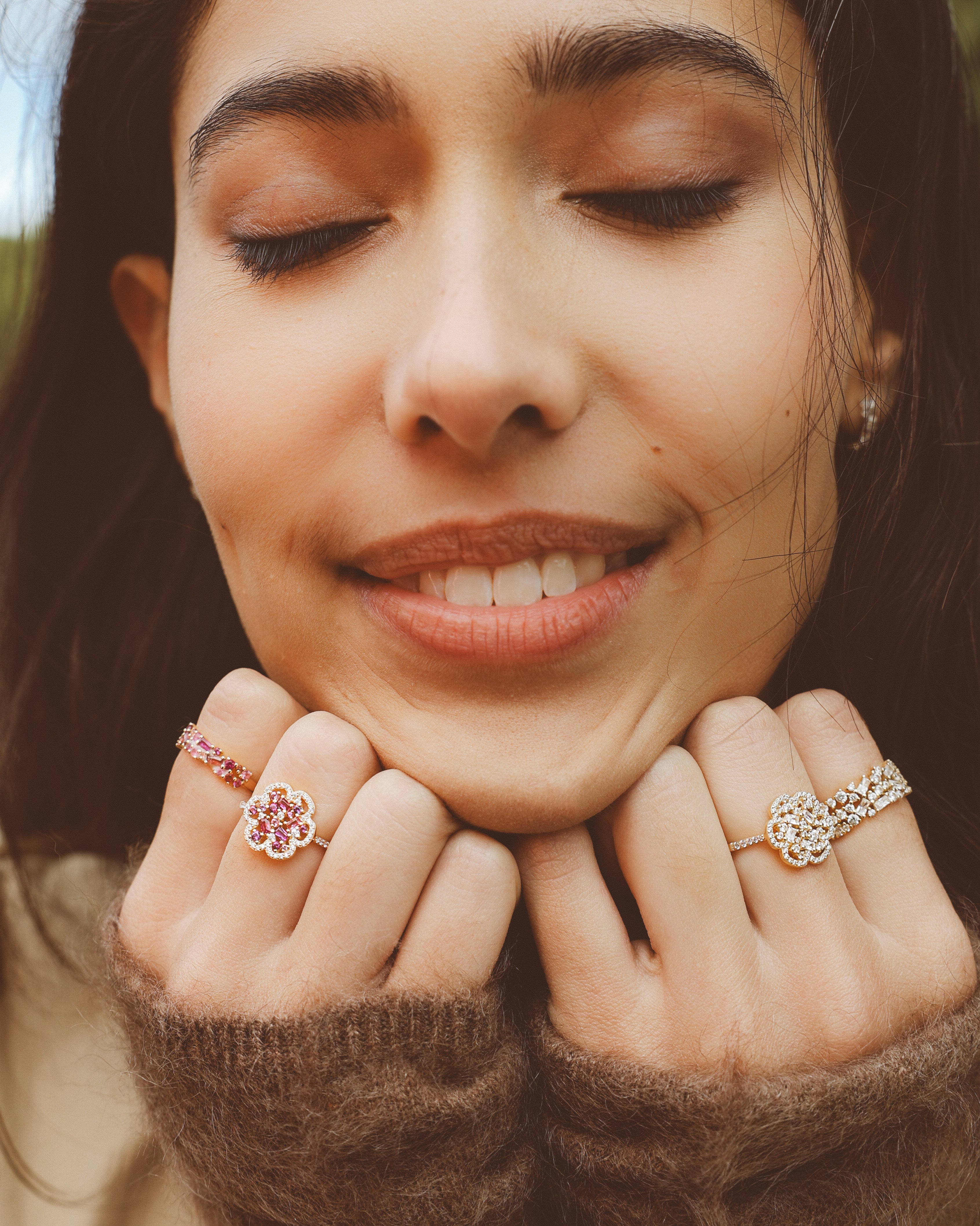 Bague Flora en or jaune