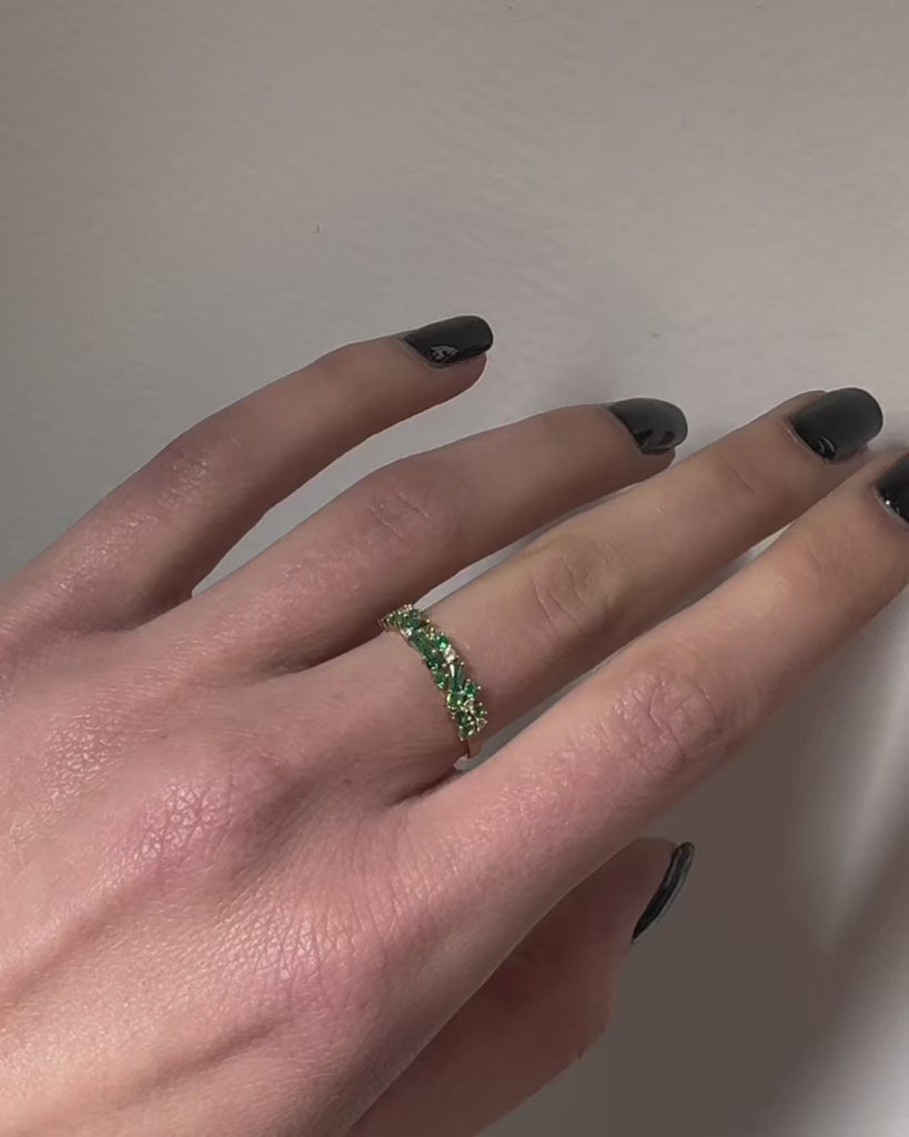 Bague Ophélie Olive en or jaune